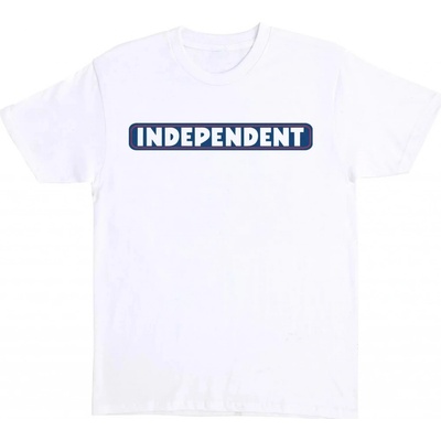 Independent BAR LOGO HEAVYWEIGHT White/Blue