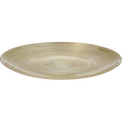 Pro-Tech shop Sklenený tanier 21cm zlatý 81393