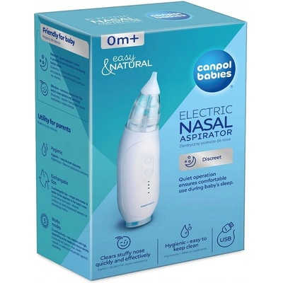 Canpol elektrický nosní odsávačka EasyNatural 3 úrovně sání