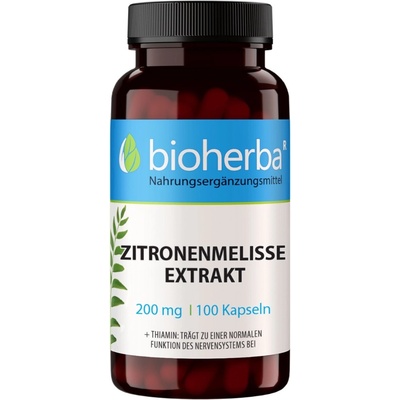 Bioherba Extrakt z medovky lekárskej 200 mg 100 kapsúl