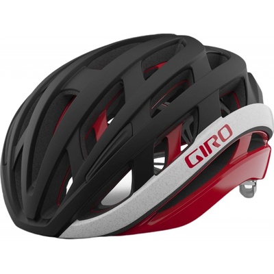 GIRO Helios Spherical Matt Black/Red 2025 – Hledejceny.cz