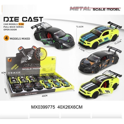 Alltoys 3682D Auto závodné 1:36