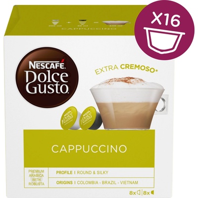 Nescafé Dolce Gusto Cappuccino 16 ks – Hledejceny.cz