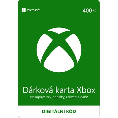 Microsoft Xbox Live predplatená karta 400 Kč