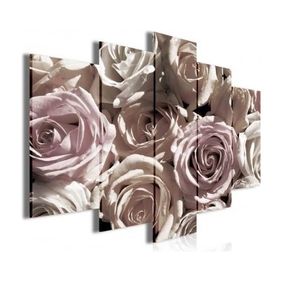 Obraz na plátne viacdielny - OB3484 - Ruže 100cm x 60cm - S17
