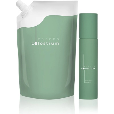 Essens Set Krém proti celulitidě s colostrem + refill 150 ml + 500 ml