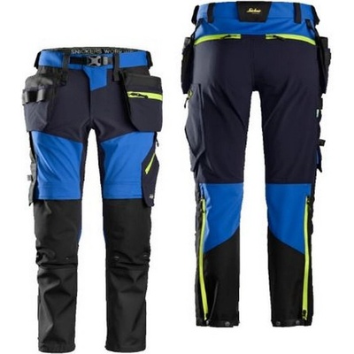 Snickers kalhoty softshell FlexiWork Stretch modrá