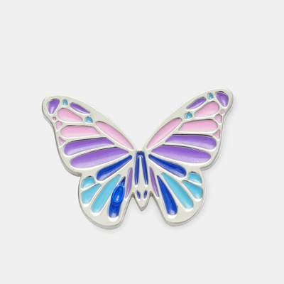 Odznáček Jibbitz - Multi Purple Butterfly – Hledejceny.cz