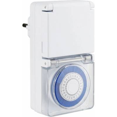 Časovač Strend Pro, mechanická spínacia zásuvka, 220-240 V, max. 3500 W
