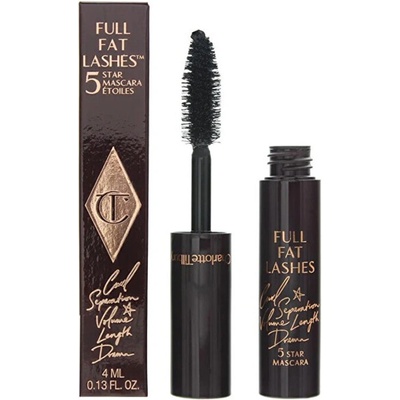 Charlotte Tilbury Objemová a prodlužující řasenka Full Fat 5 Star Glossy Mascara Black 4 ml