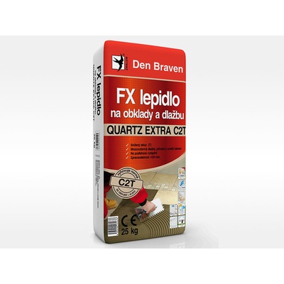 Debbex 57104Q FX lepidlo na obklady a dlažbu QUARTZ EXTRA C2T, pytel 25 kg