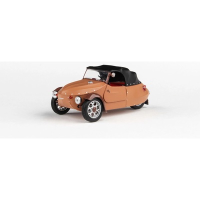 Abrex Velorex 16/350 1966 Béžová/Černá/Hnědá 1:43