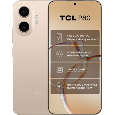 TCL P80 5G 8GB/256GB Sunlit Gold – Hledejceny.cz