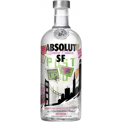 Absolut San Francisco 40% 0,7 l (holá láhev)
