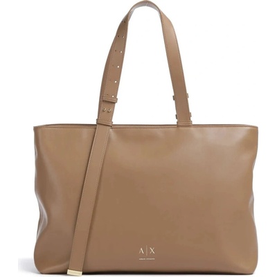 Armani Exchange shopper umělá kůže světle hnědá – Hledejceny.cz