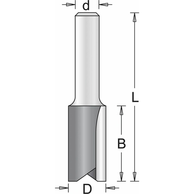 HiKOKI 754062 Drážkovacia fréza 12x19x51mm, 8mm