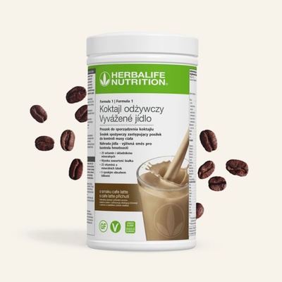 Herbalife Koktejl Formule 1 550 g Cafe latté