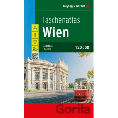 Vídeň 1:20 000 / kapesní atlas - freytag&berndt
