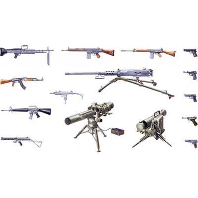 Italeri diorama MODERN LIGHT WEAPON SET 1:35