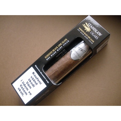 Stanislaw Cigars Robusto Black Line Glass Set