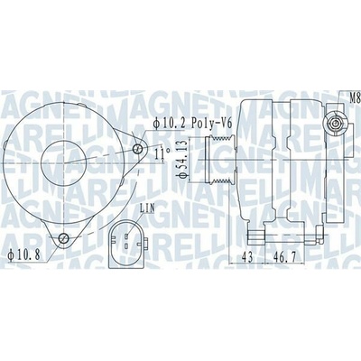 generátor MAGNETI MARELLI 063732113010