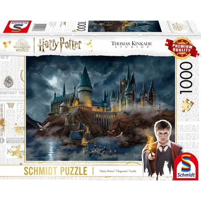 Schmidt Thomas Kinkade Harry Potter Hogwarts 1000 dílků