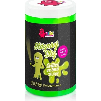 Megaslizoun Bláznivý sliz Svítící ve tmě 430gr