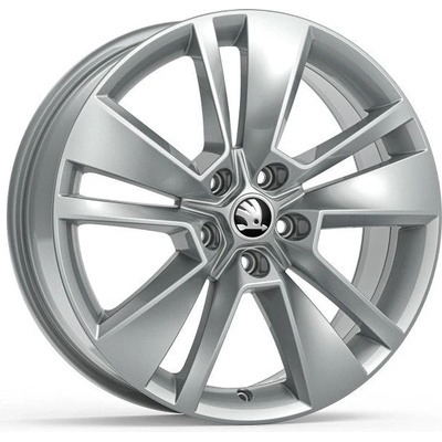 Škoda Triton 7x18 5x112 ET43 silver – Hledejceny.cz