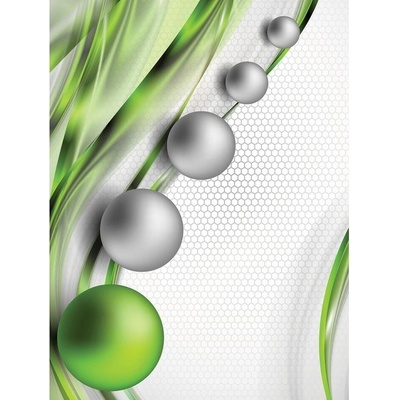 Preinterier Fototapeta panel - PL0423 - 3D gule – zelené vlies - 206cm x 275cm