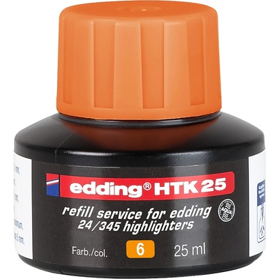 Edding HTK 25 náhradní inkoust oranžový