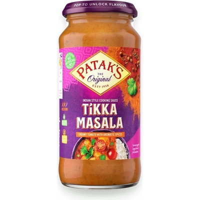 Patak's Tikka masala indická omáčka sklo 450 g