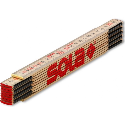 SOLA Metr skládací dřevěný H 2/10 2m