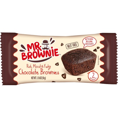 Mr. Brownie Brownies s kousky belgické čokolády 50 g