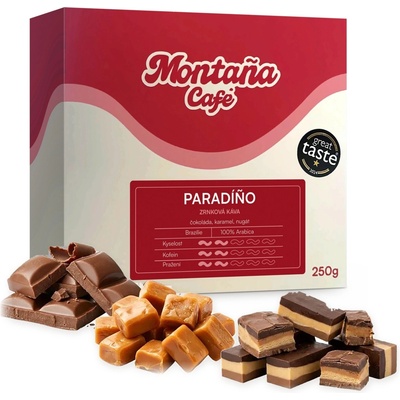 Café Montaña Brazil Paraiso Estate mletá Moka konvička 250 g