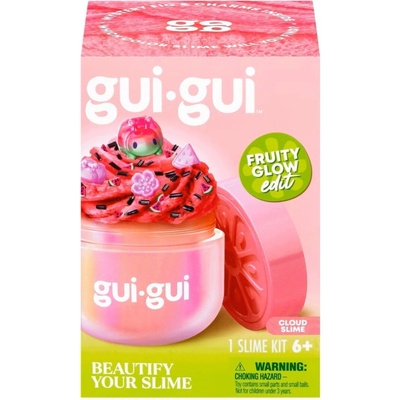 Moose Toys GUI GUI Fruity Glow Edit – Melónový Cloud Slime s figúrkou 6+