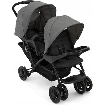 Graco® Stadium Duo Titanium grey black 2021