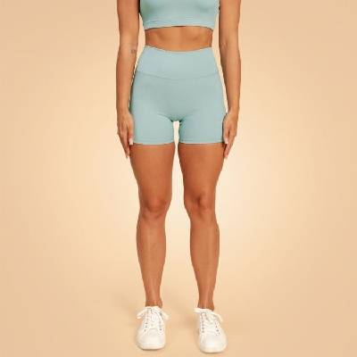 GymBeam dámské šortky Sense Storm Blue BeastPink