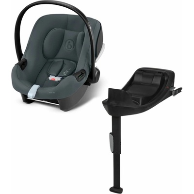 CYBEX ATON B2 I-SIZE+BASE ONE 2022 Steel Grey/dark grey