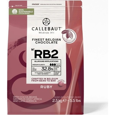 Callebaut Ruby (RB2) 32,8% 2,5 kg