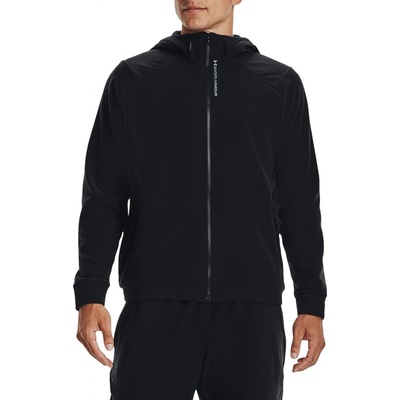 Under Armour UA Rush Fleece Fz Hoodie čierna