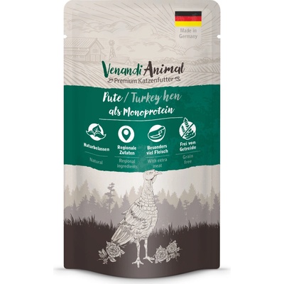 Venandi Animal Monoprotein krůtí 12 x 125 g