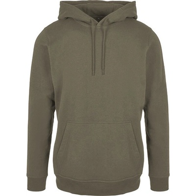 Build Your Brand pánska mikina BB001 Olive