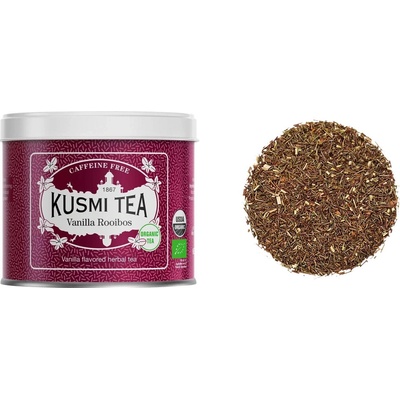 Kusmi Tea Sypaný Bio organický bylinný čaj Vanilkový Rooibos 100 g