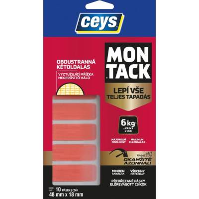 Ceys Montack Express obojstranné montážne pásky 48 × 18 mm 10 ks