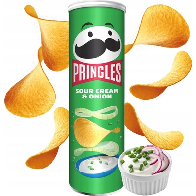 Pringles zakysaná smetana a cibule 165g