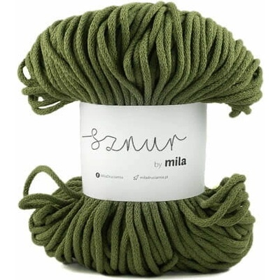 Bavlněná šňůra MILA 5mm - Avokádová/P45 - nový odstín