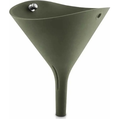 Kuchyňský trychtýř GREEN TOOLS 15 cm, zelená, silikon, Eva Trio