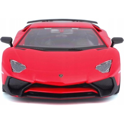 Bburago Model auta HOBBY Lamborghini Aventador SV Coupé červený mierka 1:24