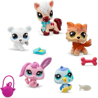 TM Toys Littlest Pet Shop LPS Set zimních zvířátek 5 ks – Hledejceny.cz