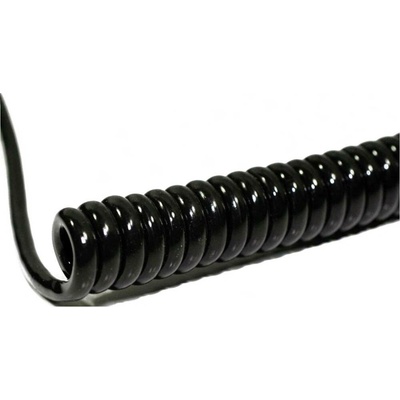 BKL Electronic 1506216 špirálový kábel Li12Y11Y 800 mm / 3200 mm 6 x 0.50 mm² čierna